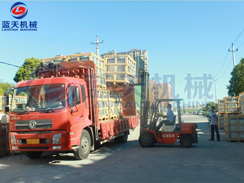 湖南辣椒烘干機發貨現場